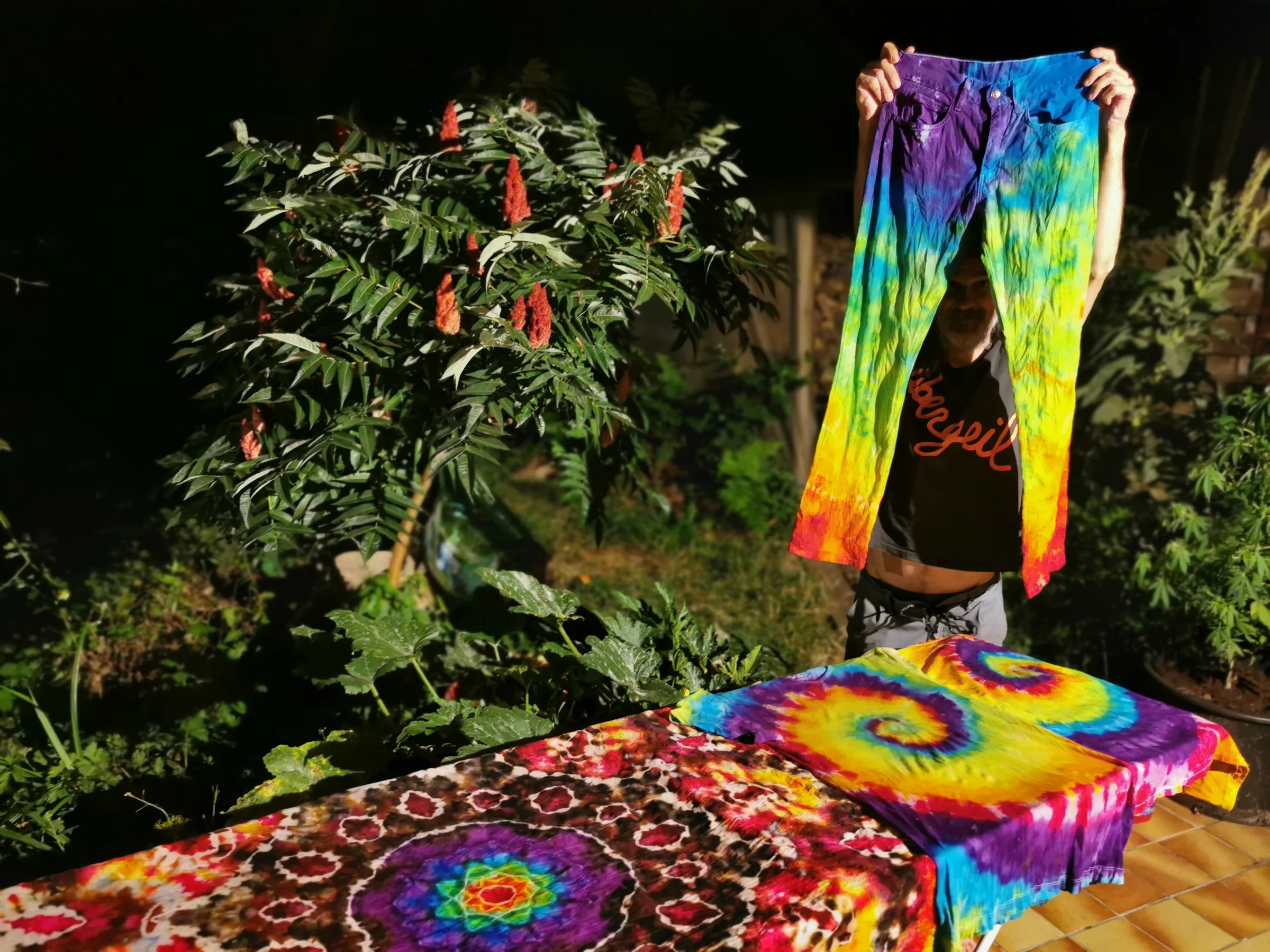 Tie dye met Aida 